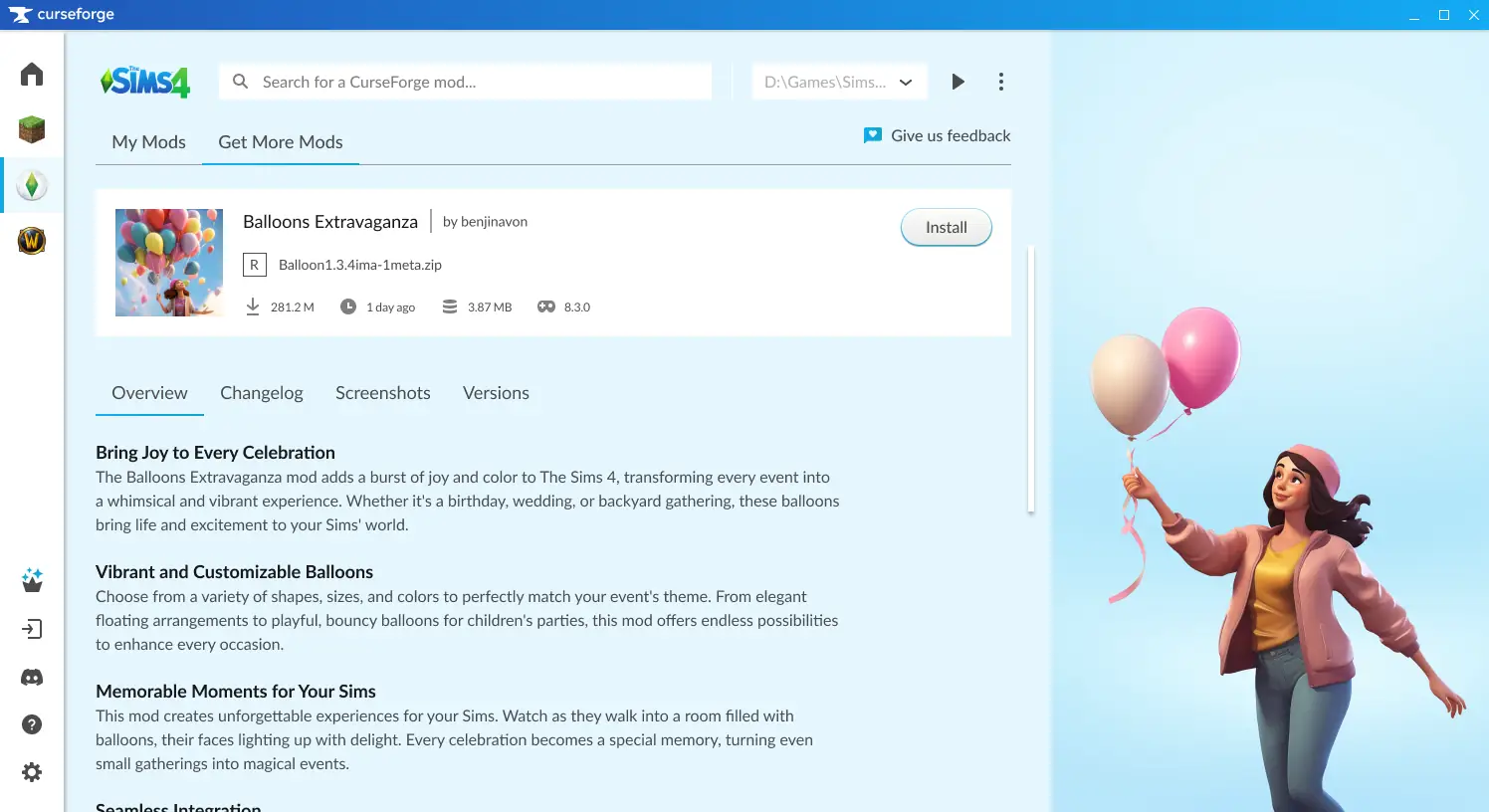 sims skin